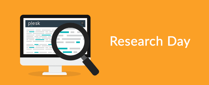 Research Days at Plesk