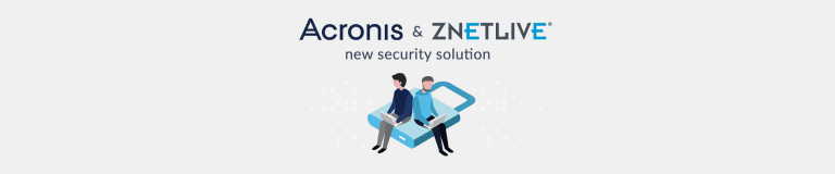 Acronis and ZNetLive join forces to offer new security solution - Plesk