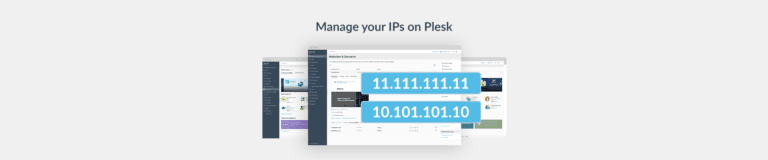 Manage IPs Plesk blog